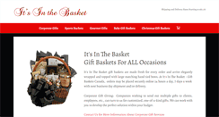 Desktop Screenshot of itsinthebasket.com
